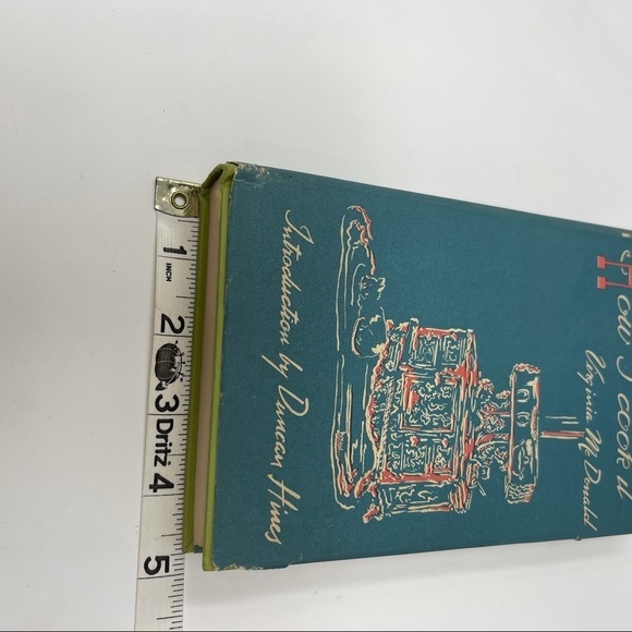 Vintage HOW I COOK IT By Virginia McDonald 1949 Hardcover - Picture 11 of 12